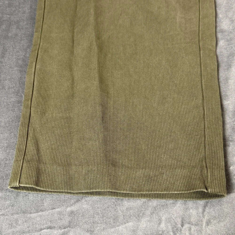 Tommy Bahama Pants Mens 40x32.5 Green Silk Cotton Corduroy Pleated Relax Fit